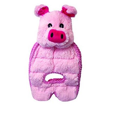 Multipet Tug-O-War Pig Dog Toy