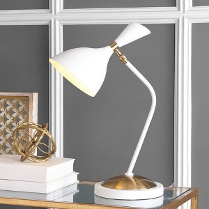 21.5" Iron Albert Retro Mid Century LED Table Lamp - Jonathan Y - 1 of 4