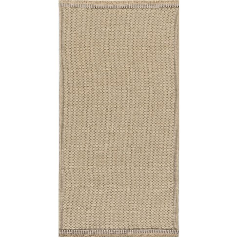 Nourison Washable Jute Non-slip Farmhouse Fringe Indoor Rug : Target