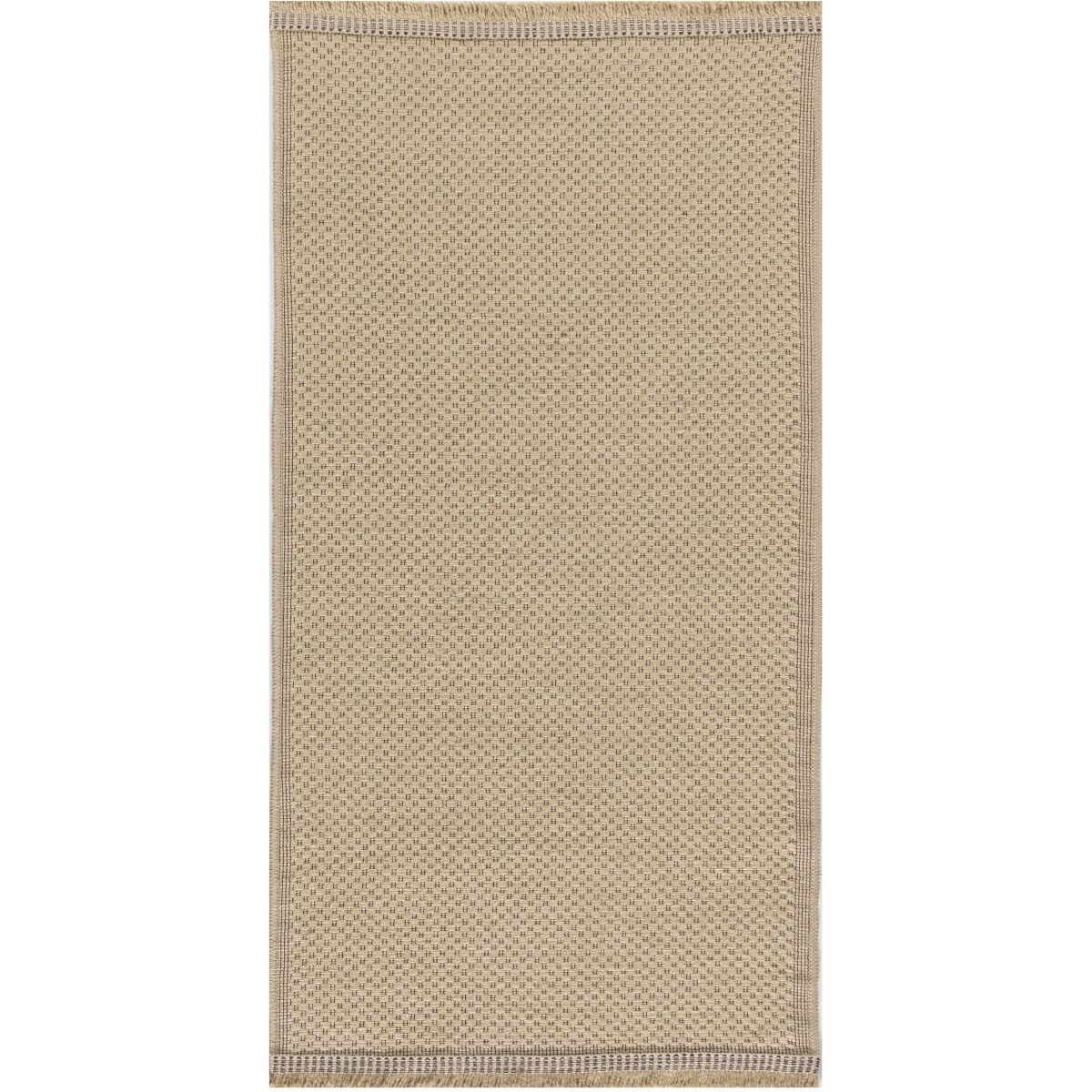 Nourison Washable Jute Modern Farmhouse Indoor Non-Slip Flatweave Fringed Rug