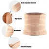 Unique Bargains Men's Abdominal Slim Belt Adjustable Waist Tummy Control Belt Girdle Belly Waist Body Shaper 1Pc - 3 of 4