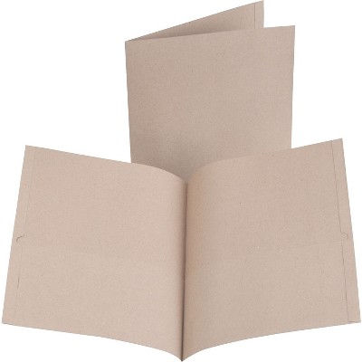 Oxford Earthwise 2-Pocket School Folder 482504