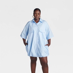 bubble shirt dress KBB by KAHLANA Women's Short Sleeve 'The Bubble Shirt Dress'
