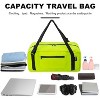 Unisex Foldable Travel Duffel Bag, Great for Gym, Travel Waterproof Stain Resistant - 3 of 4