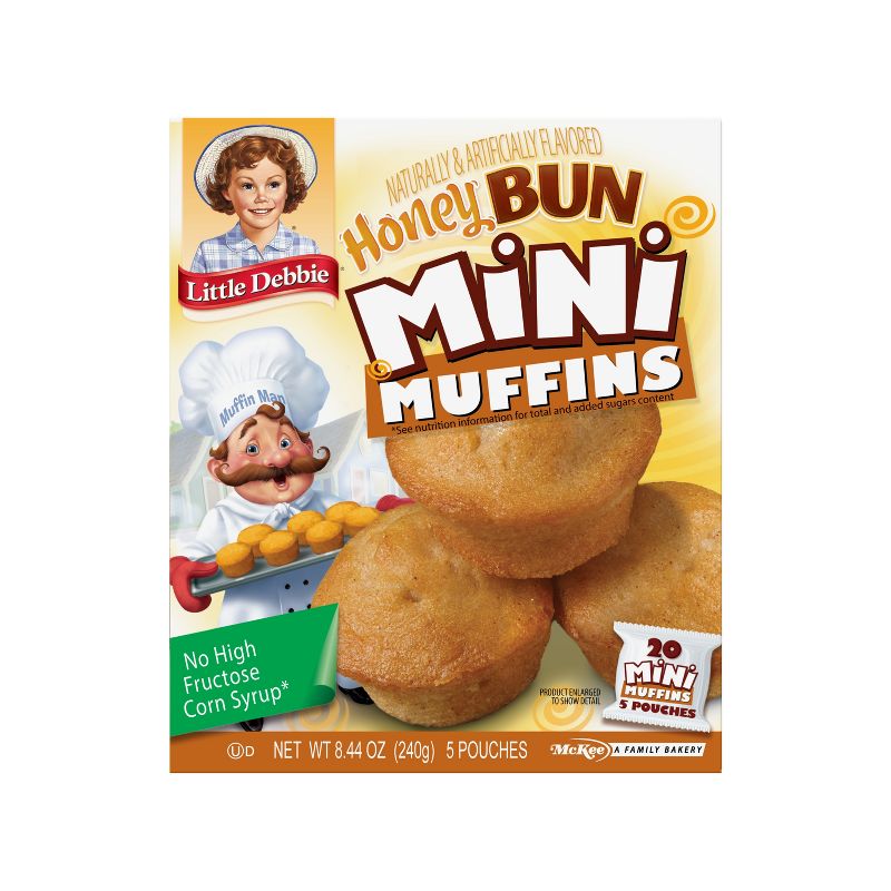 Little Debbie Honey Bun Mini Muffins - 5pk/8.44oz, 3 of 6