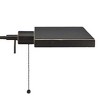 Cal Lighting BO-117FL-DB Pharmacy Floor Lamp 46 Inches Adjustable-Height 100-Watt, Dark Bronze - 3 of 4