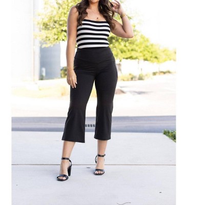 Women's Faith Tummy Control High Waisted Guacho Pants - Julia Rose