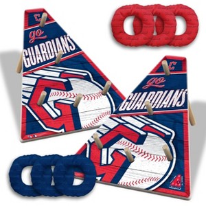 MLB Cleveland Guardians Ring Bag Outdoor Game Set - 1 of 4