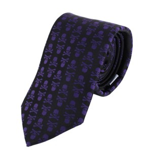 Ascentix Pirate Skull and Crossbones Necktie - 1 of 3