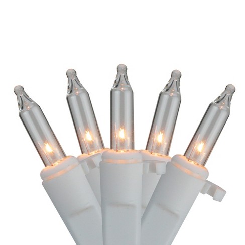 Brite Star 50ct Mini Window Curtain Christmas Icicle Lights Clear