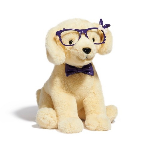 FAO Schwarz 12" Sparklers Labrador with Removable Bunny Glasses Toy Plush - image 1 of 4