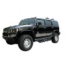 QAA is Compatible with 2003-2009 Hummer H2 4 Piece Stainless Rocker Panel Trim, Upper Kit, 6.5" Width HV43018 - 3 of 4