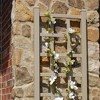 Dura-Trel Elmwood 22"x75" Indoor Outdoor Garden Trellis Plant Support for Vines & Climbing Plants, Flowers, & Vegetables with Ground Anchors - 4 of 4
