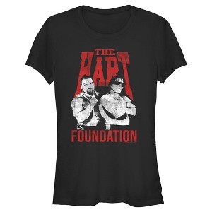 Juniors Womens WWE The Hart Foundation T-Shirt - 1 of 4