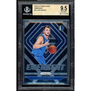 Luka Doncic Rookie Card 2018-19 Panini Prizm Emergent #3 BGS 9.5 - 1 of 2