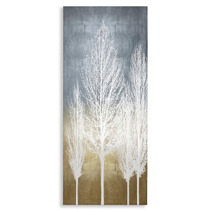 Stupell Industries Tall Tree Silhouettes Abstraction, 20" x 48" - 1 of 4