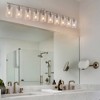 BAOURE Modern Vanity Light, Bathroom Light Fixtures for Expansive Bathrooms, Wall Lamp with Clear Glass for Mirror, Living Room - 4 of 4