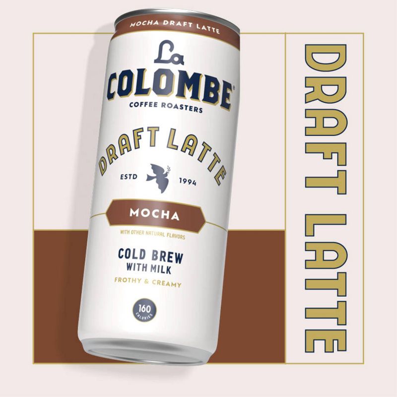 La Colombe Mocha Draft Latte - 4pk/9 fl oz Cans, 2 of 10