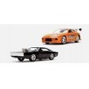 JADA DOM’S DODGE CHARGER & BRIAN’S TOYOTA SUPRA FAST & FURIOUS TWIN PACK 1/32 - 2 of 2