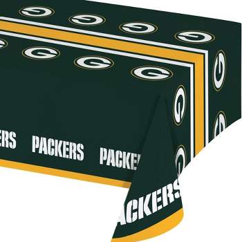 3ct Green Bay Packers Football Reusable Tablecloth