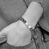 Black Bow Jewelry 8mm Stainless Steel Hematite Enamel Medical I.D. Stretch Bracelet - 3 of 4