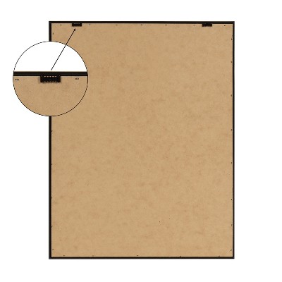 Desert Shapes Abstract Bohemian Canvas Print, 18x24, White Frame