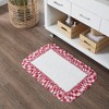 April & Olive Annie Buffalo Red Check Bathmat 20x30 VHC Brands - 3 of 4
