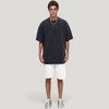 Anna-Kaci Active Men's Oversized Short Sleeve Crew Neck T-Shirt with Washed Vintage Look - 2 of 4