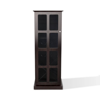 Windowpane Wine Cabinet Espresso - Atlantic