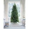 King Of Christmas Artificial Slim Christmas Tree Unlit, Royal Fir Skinny Xmas Tree with Metal Stand, Green - 4 of 4