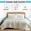 HLC.ME Benji - 3 Piece Quilt Set, Lightweight Bedspread Coverlet Set - 2 of 4