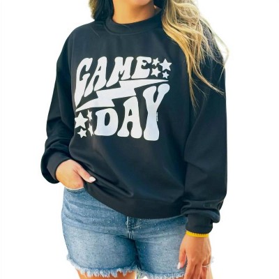 Women's Game Day Athletic Crewneck Sweatshirt - Southern Grace