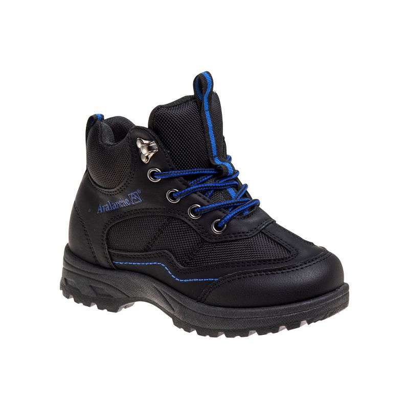 Avalanche Girls Boys Unisex Lace Up Combat Hiker Trailing Boots: Kids' Ankle Boots, Low-Heel Short Booties, Outdoor Shoes ( Little Kids/Big Kids ), 1 of 8
