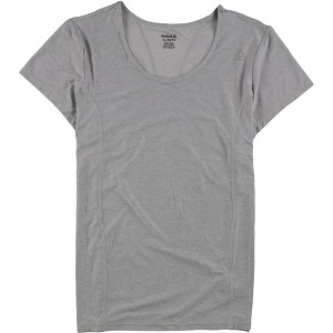 Reebok Womens Reversed Marled Basic T-Shirt - 1 of 4