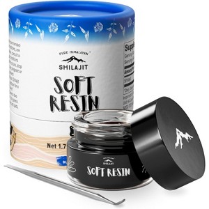 Pure Himalayan Shilajit, Soft Resin, Ayurvedic Rasayana Rejuvenation, Natural Source of Fulvic Acid, Includes Measuring Spoon - 15 ml / 0.5 fl oz  50 - 1 of 4