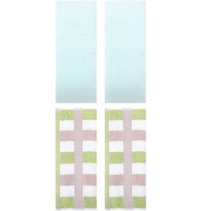 REGALWOVEN 4 Pcs Bathroom Hotel and Spa Waffle Cotton Hand Towels - 1 of 4