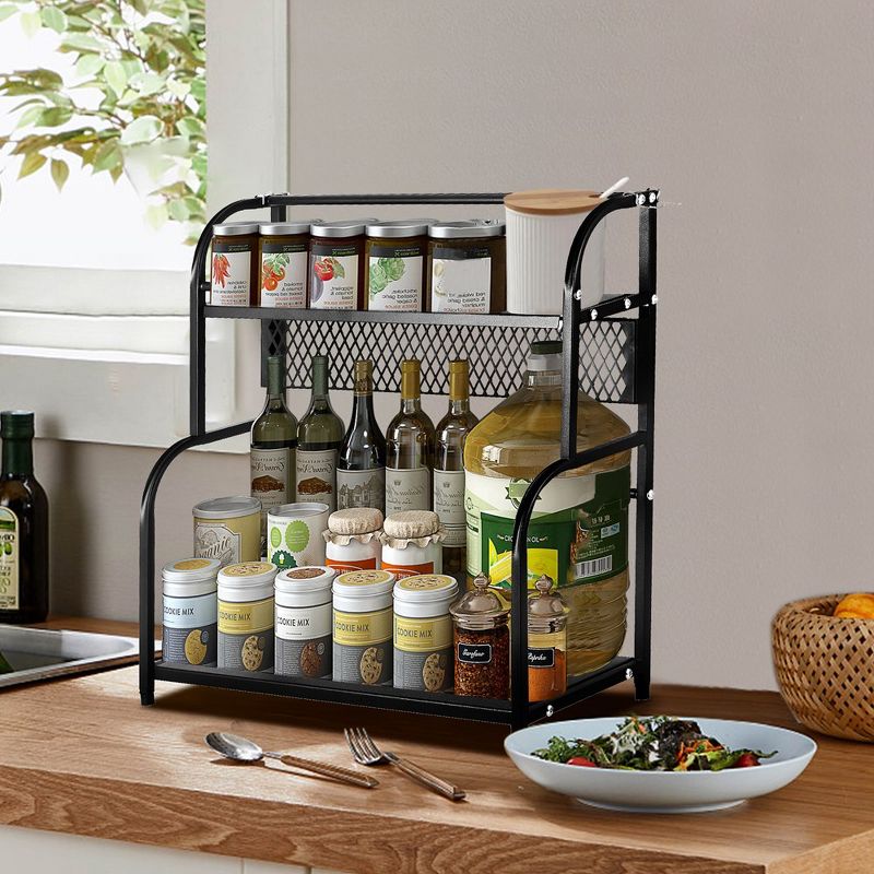 Cheer Collection 2-Tier Countertop Organizer and Spice Rack, 2 of 8