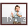 PosterPalooza | 17x14 Wood Frame with UV Acrylic, 6 Finishes: Black, White, Bronze, Silver, Wood, Mahogany - 2 of 4