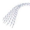 Elerevyo All Types of Casual Sneakers Double Color Twill Athletic Flat Shoelaces 3 Pairs - 3 of 4