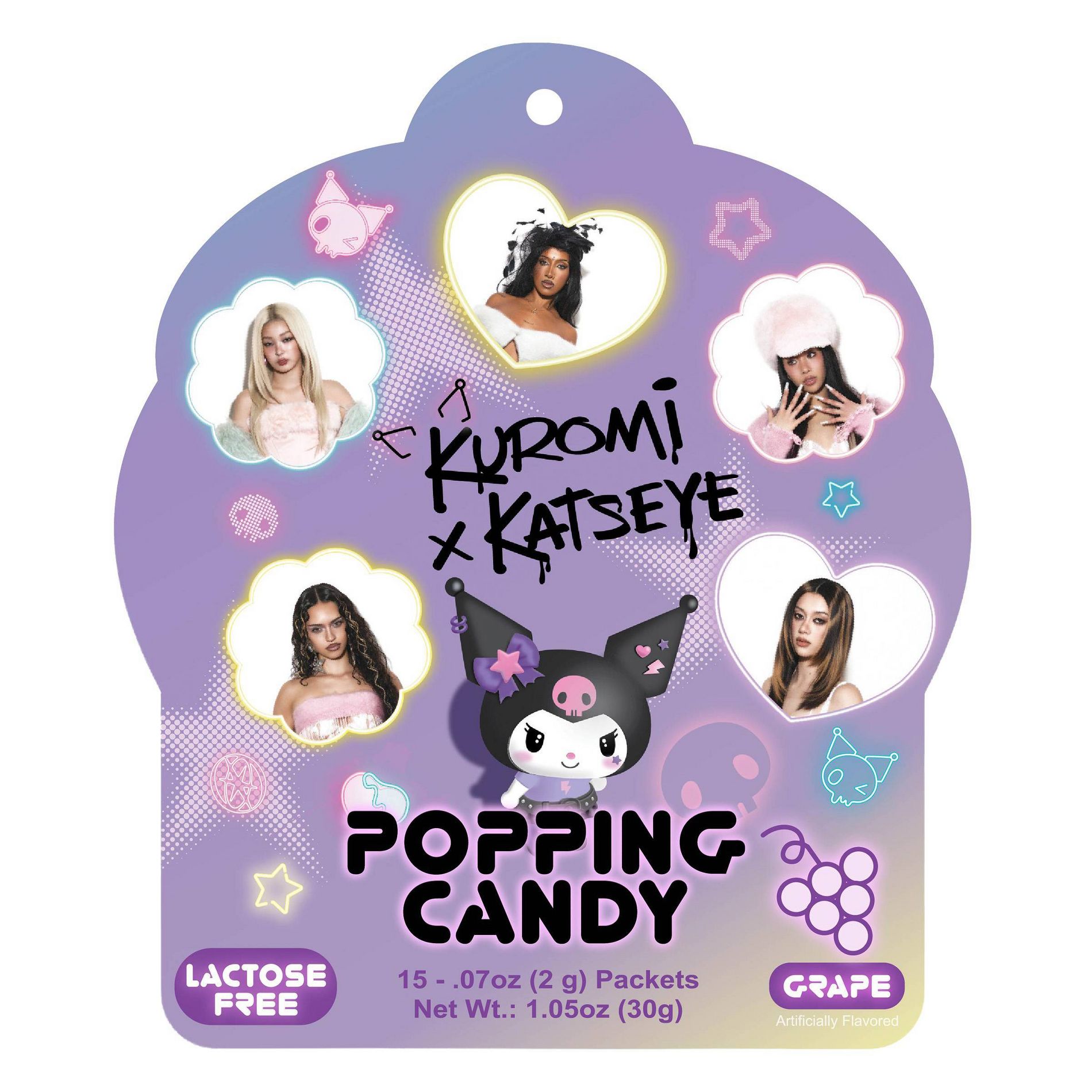 Kuromi x KATSEYE Popping Candy Grape Flavor
