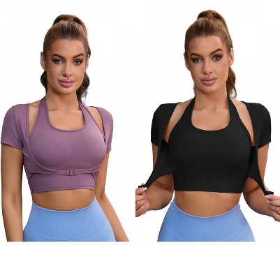 1 black 1 purple