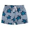 Gerber Baby & Toddler Boys' Two-Piece Swim Trunks and Long Sleeve Rash Guard Set - 2 of 4