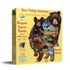 Sunsout Bear Family Adventure 1000 pc Special Shape Jigsaw Puzzle 95732 - 2 of 4