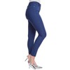 YMI Women's Hyper Stretch Mid-Rise 5 Pocket Slim Fit Skinny Jeans - 3 of 4