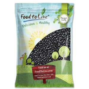 Black Turtle Beans - by Food To Live - 1 of 4