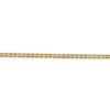 Black Bow Jewelry 3mm, 14k Yellow Gold, Flat Wheat Chain Bracelet, 7 Inch - 2 of 4