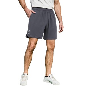 Mens Swim Trunks Quick Dry Beach Shorts Stretch Lightweight Swim Board Short with Pockets for Men - 1 of 4
