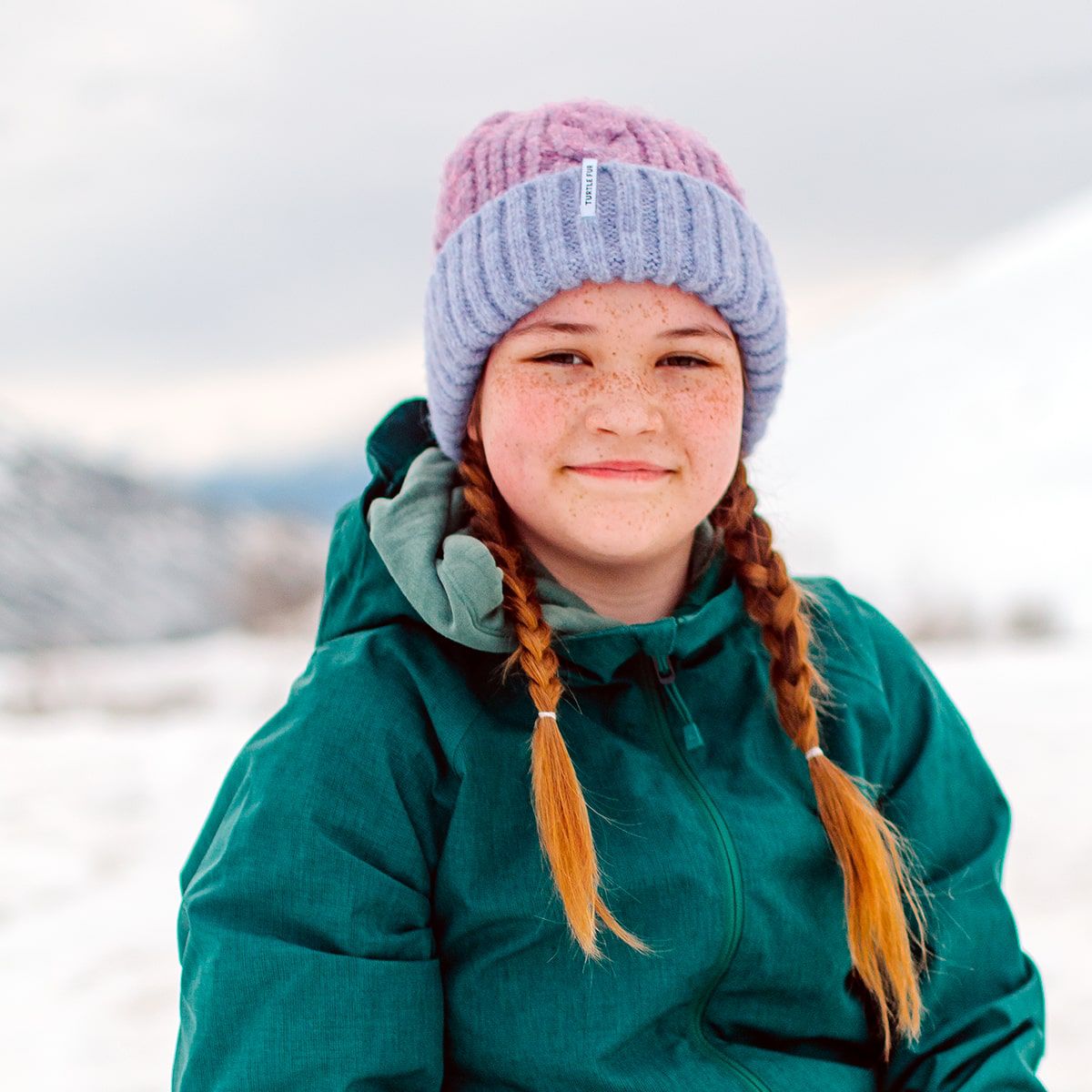 Turtle Fur Youth Recycled Miso Beanie - Cuffed Fully-Lined Knit Winter Cold Weather Hat - thumbnail 2