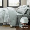 5/7 Pcs Bedding Set with Cationic Dyeing for Striking Double-Sided Contrast - 4 of 4