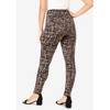 Jessica London Women's Plus Size Everyday Stretch Cotton Legging - 3 of 4